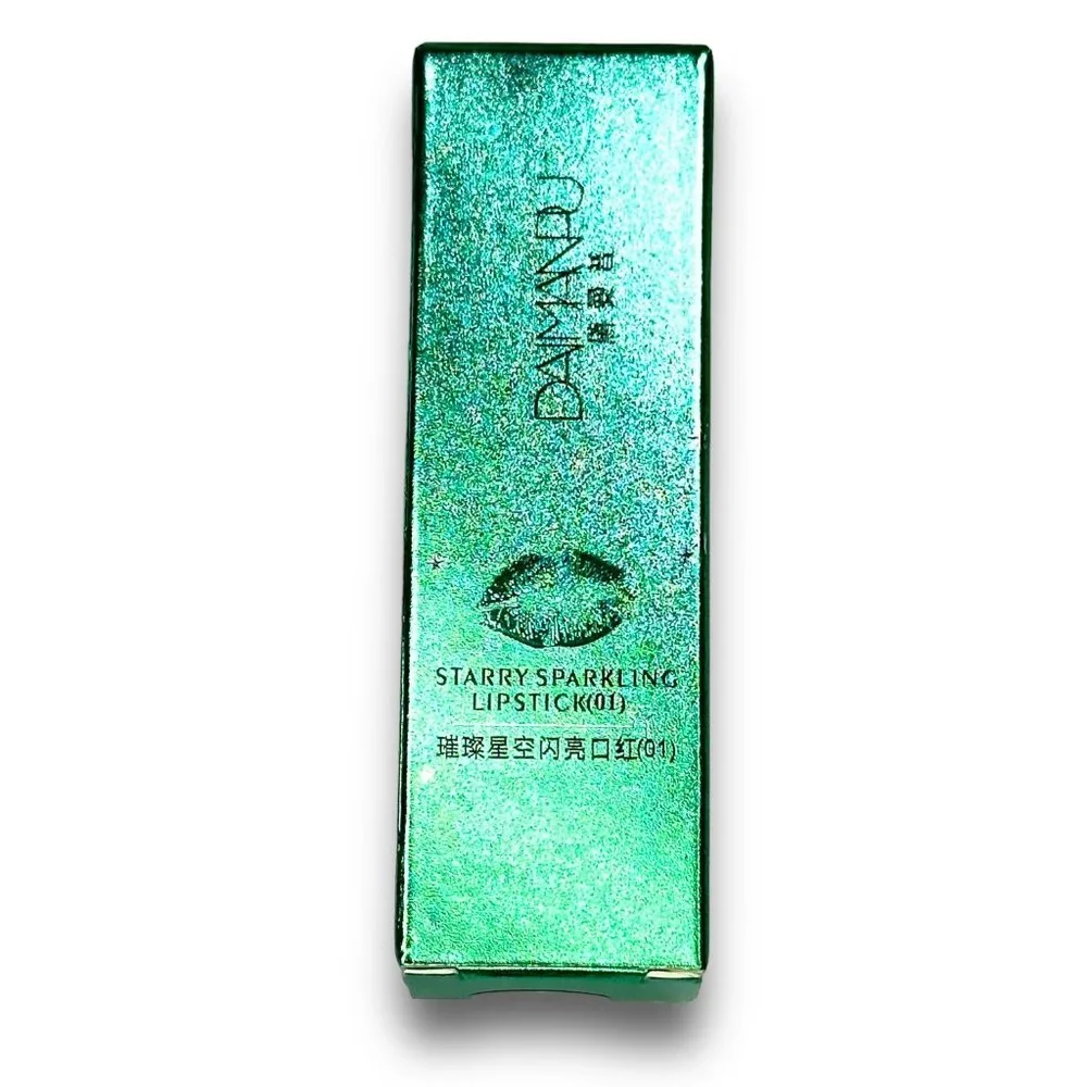Starry Sparkling Glitter Lipstick - Moisturizing Color-Changing Balm With Shimme